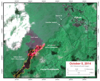 Illustration for article titled This Eruption Spells Gently Impending Doom For A Hawaiian Suburb